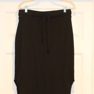NWOT Frank & Eileen Dongal skirt black size XL